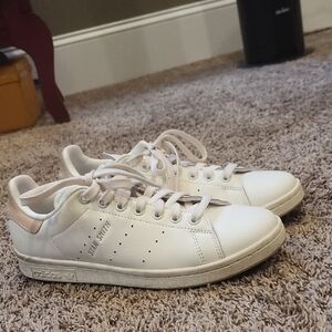 Adidas Stan Smith Cream and White Shoes